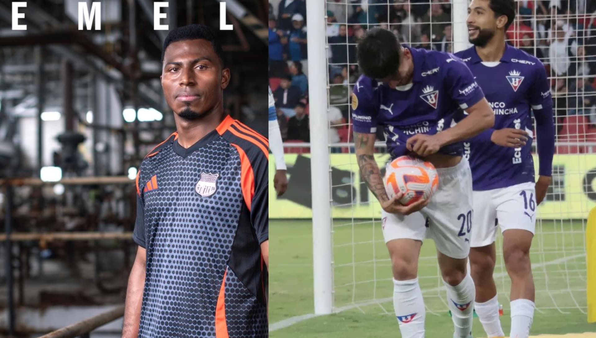 Emelec y Liga de Quito