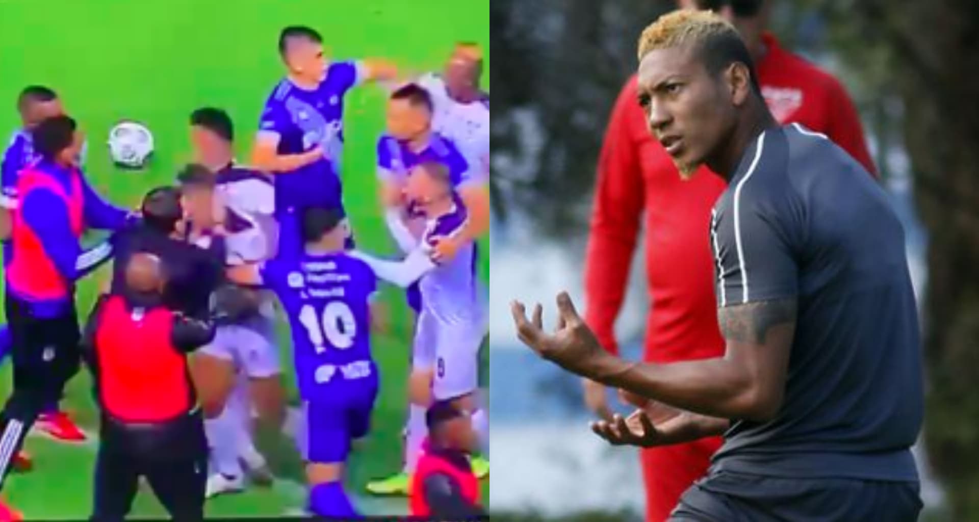 Emelec y Liga de Quito tuvieron un encontrón fuerte al final del partido y de acuerdo a Fabián Gallardo habrá sanción a Dixon Arroyo por el golpe que le dio a Jordy Alcívar y que captó las cámaras