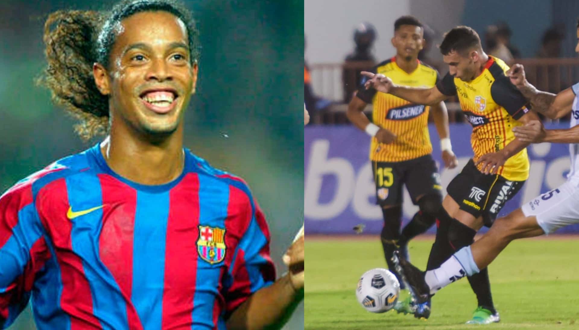 Emmanuel Martínez derrochó buen fútbol contra Guayaquil City, incluso hizo una jugada a lo Ronaldinho