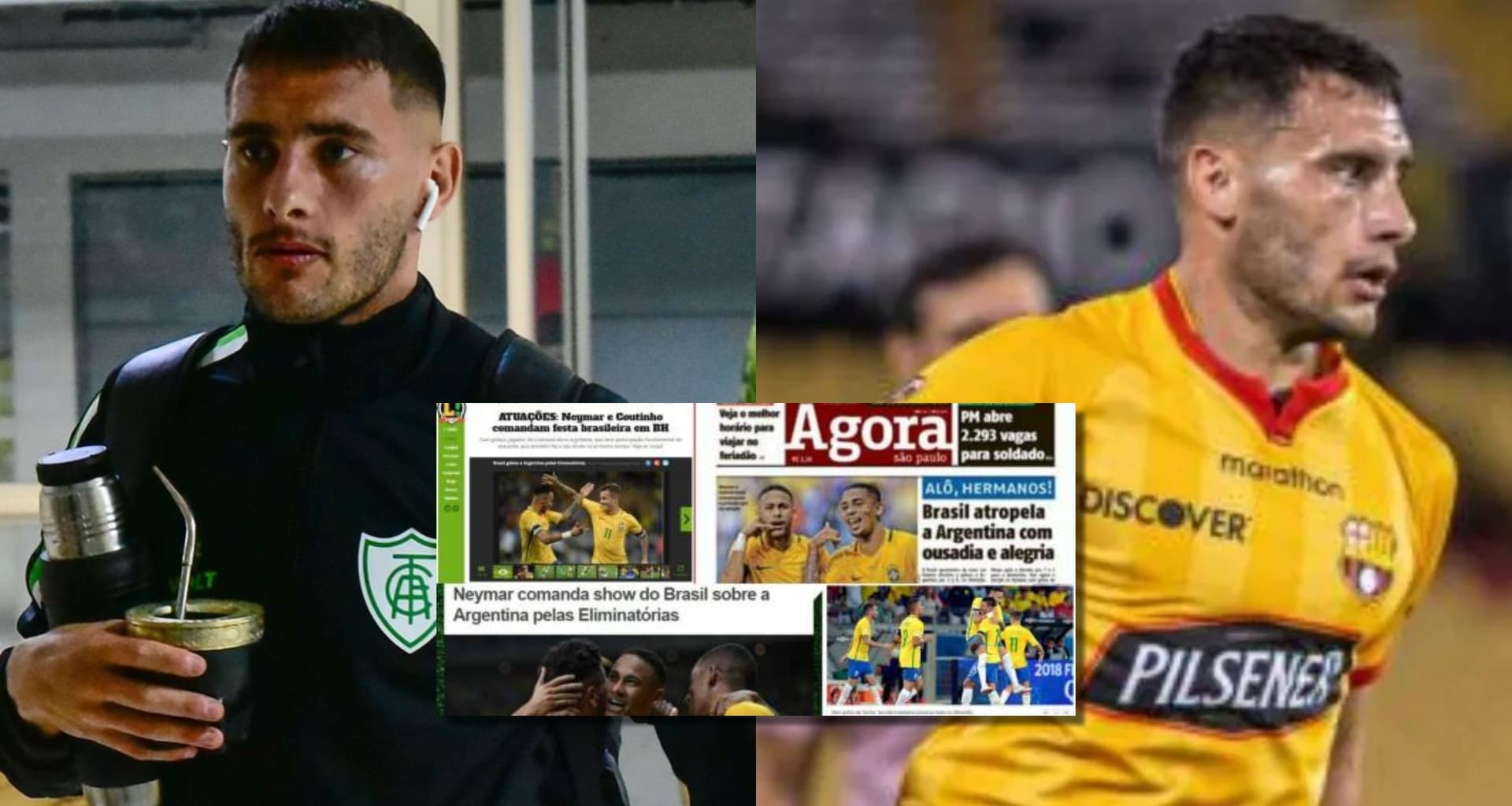 Emmanuel Martínez ya tenía intenciones de salir de Barcelona SC, pero en su debut en América-MG no fue el mejor y ya empiezan a criticarlo