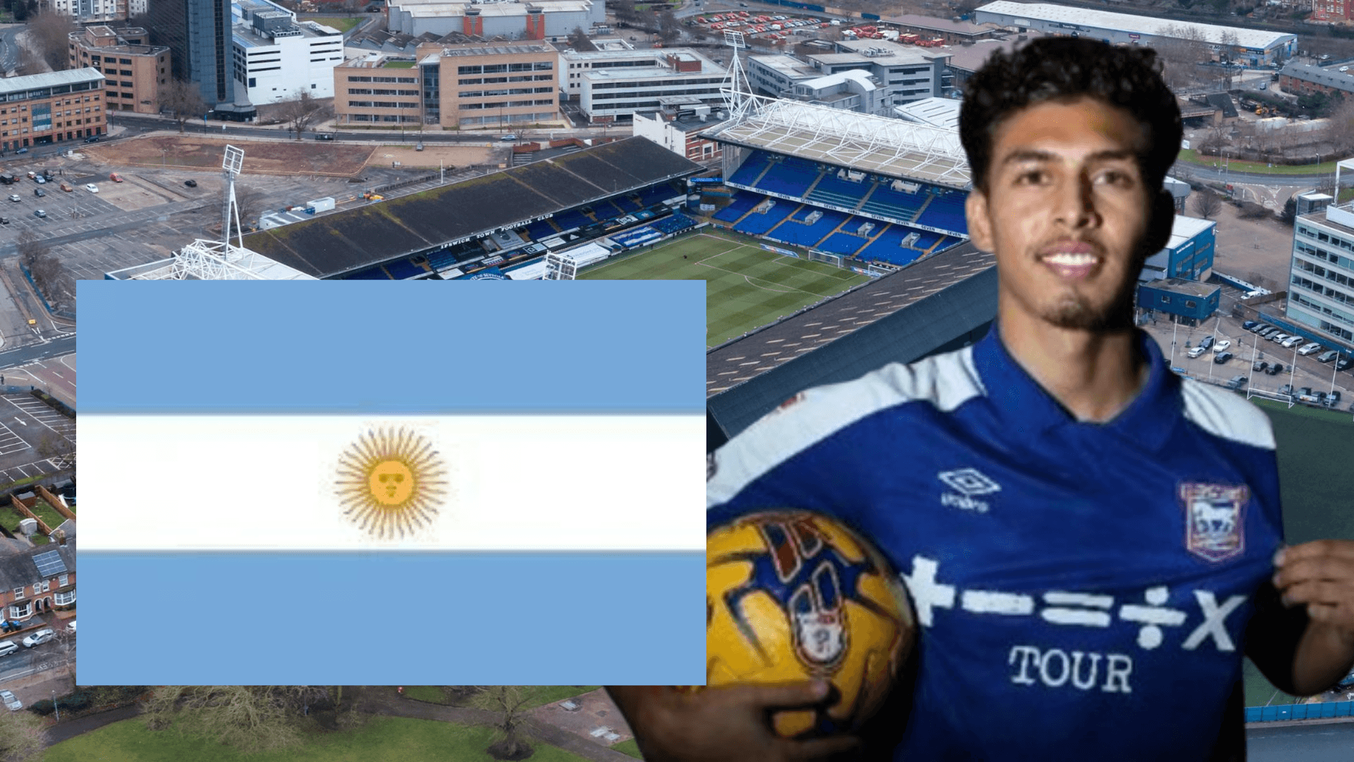 En Argentina hablaron de Jeremy Sarmiento tras su gol (Foto tomada de: Ipswich Town/Enciclopedia Significados)