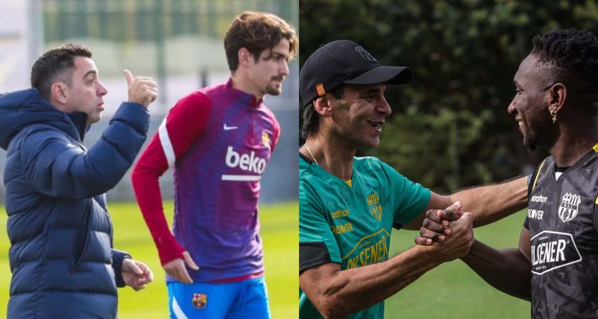 En Barcelona SC se ganaron las críticas desde los hinchas para Bustos y su cuerpo técnico, pero el FC Barcelona apareció haciendo el mismo entrenamiento