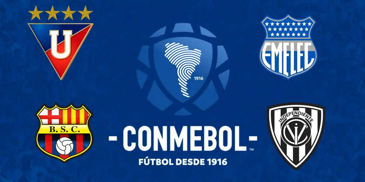 En el ranking actualizado de la CONMEBOL el mejor equipo de Ecuador es del astillero