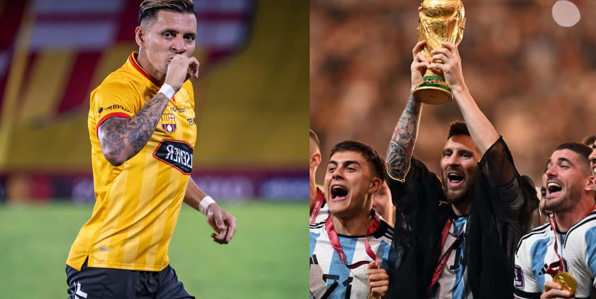 En las redes sociales compararon al jugdor con Carlos Garcés