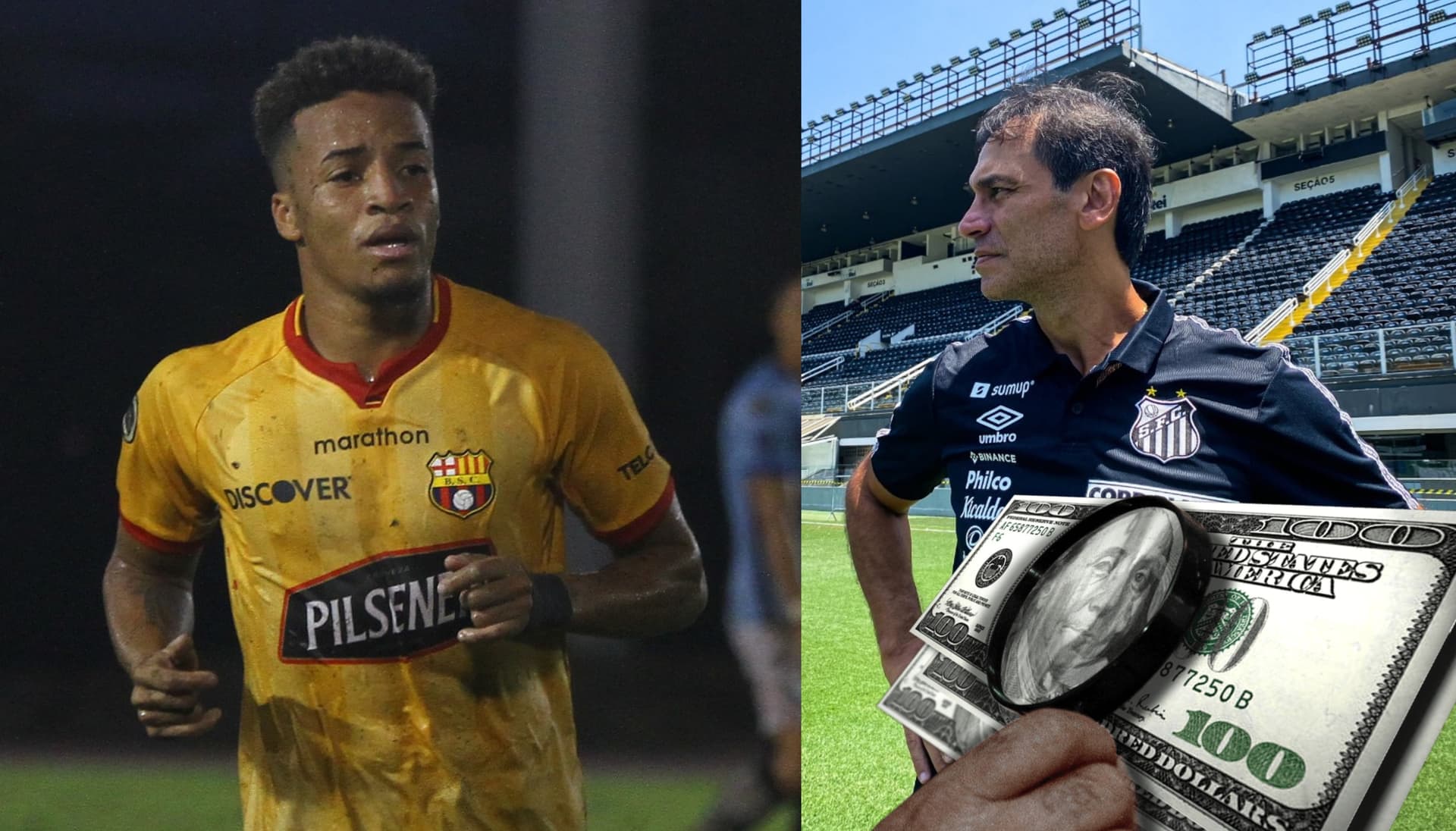 En las últimas horas, fue tendencia el nombre de Byron Castillo por su posible vinculación al Santos de Brasil