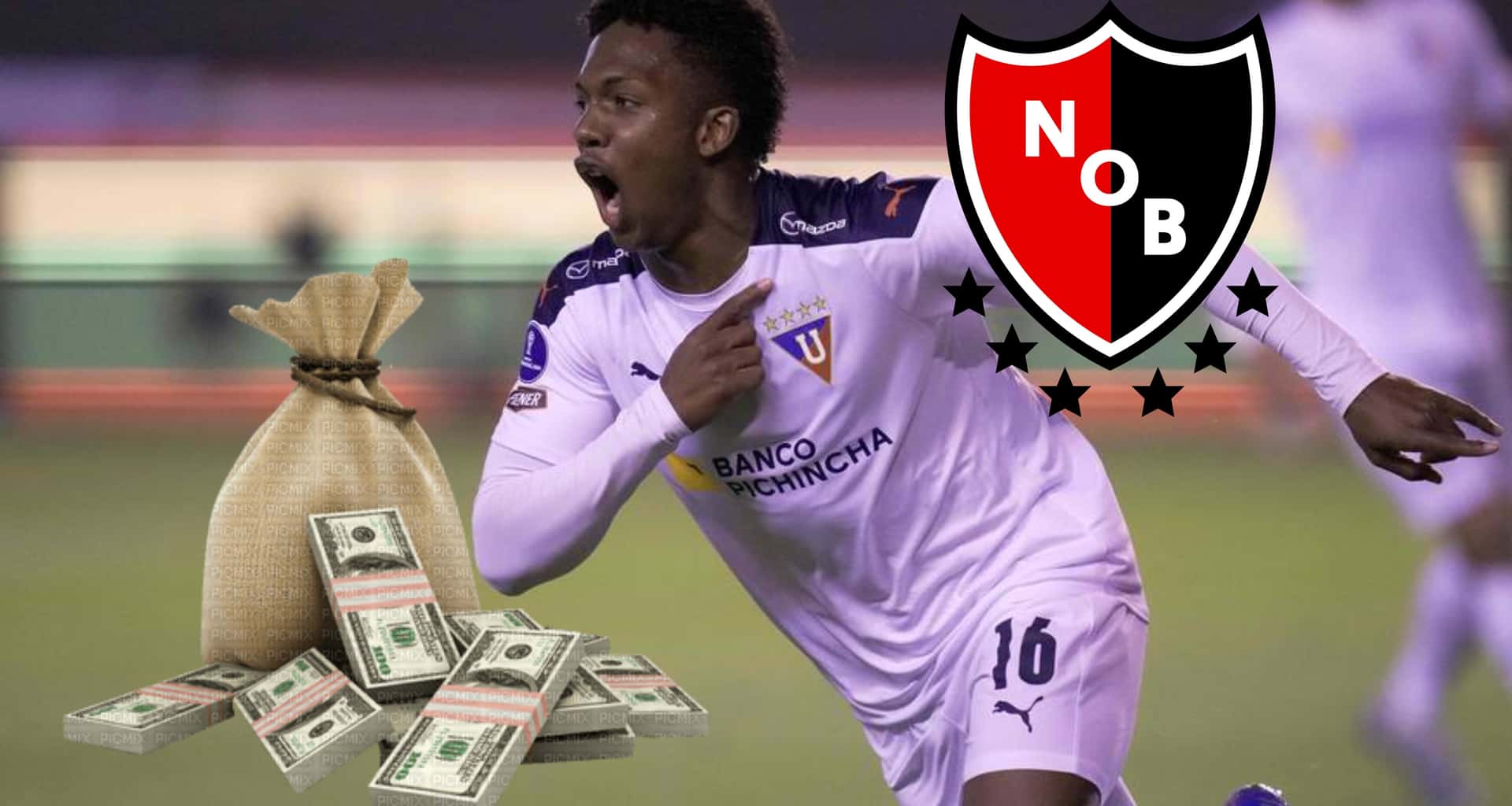 En las últimas horas se supo que Djorkaeff Reasco es pretendido por el equipo argentino Newells