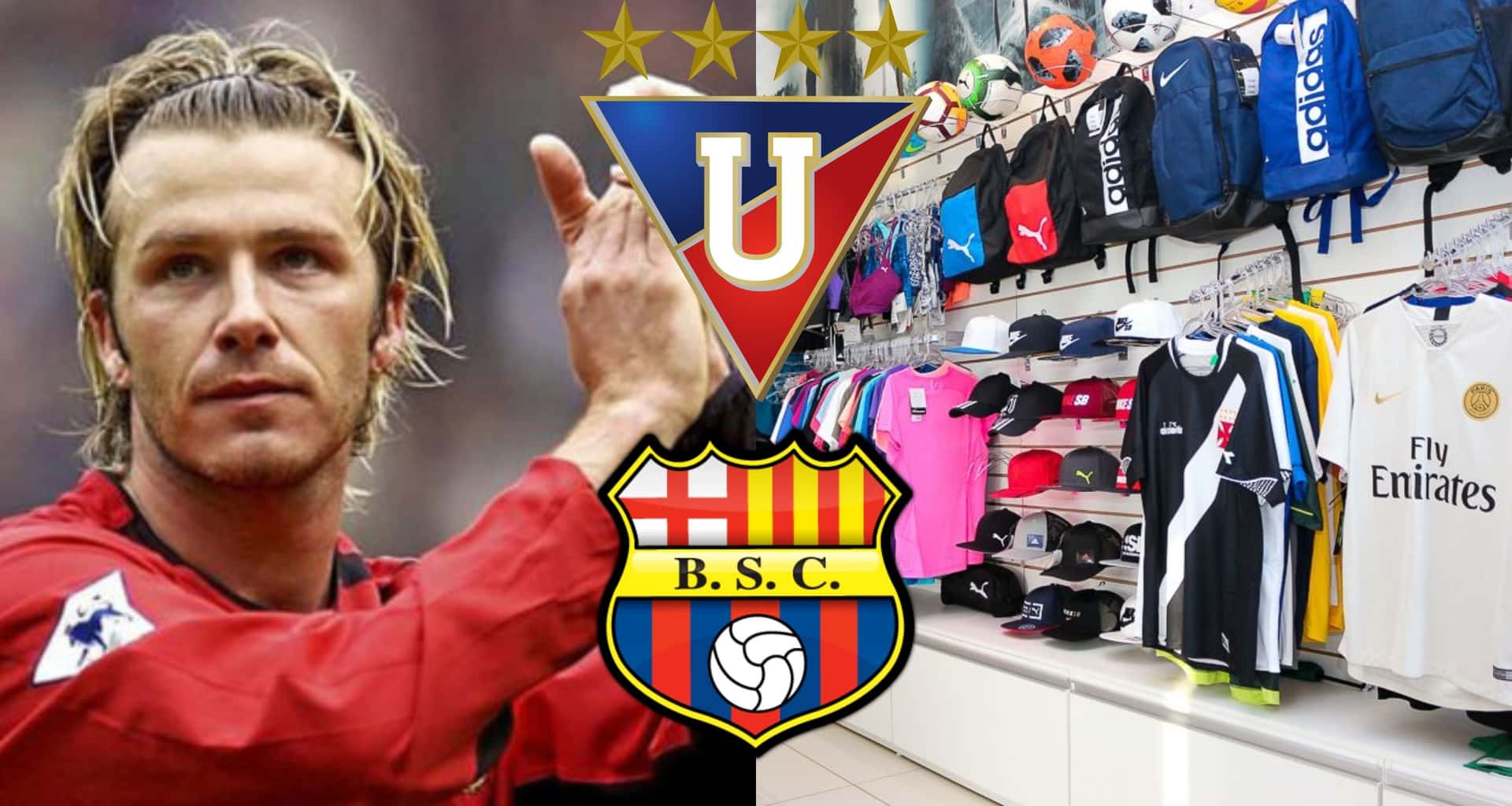 En Liga de Quito y Barcelona SC no rindió como se esperaba pero fue uno de los jugadores que felicitó David Beckham en el Mundial