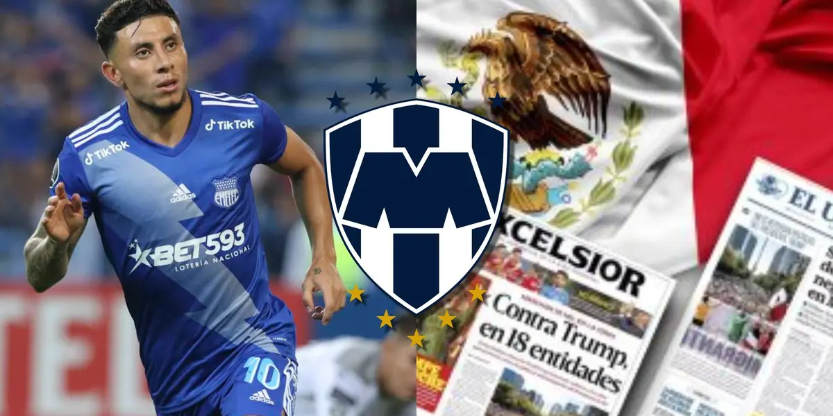 En lo medios mexicanos se habla de Joao Rojas y su posible incorporación a Rayados de Monterrey, mira lo que dicen