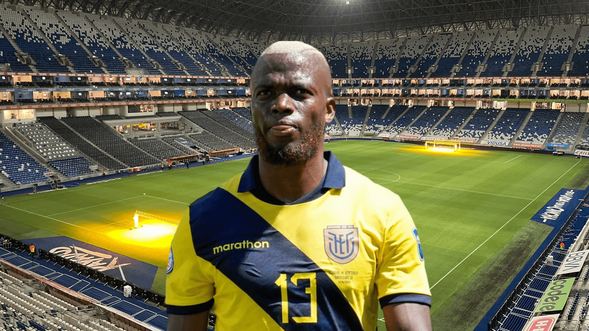 Enner Valencia. Foto tomada de: Directv Sports