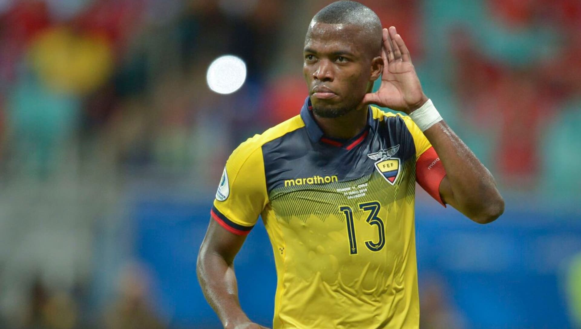 Enner Valencia fue motivo de críticas luego del partido entre Ecuador y Arabia Saudita