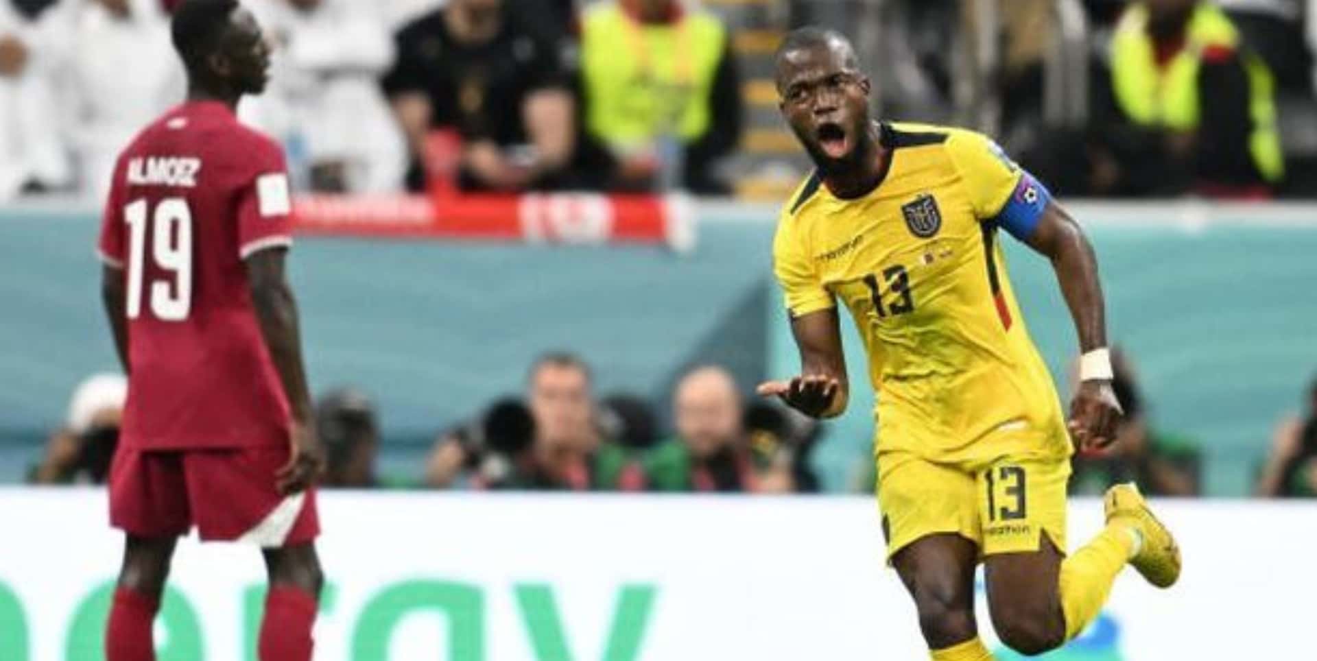 Enner Valencia salió con molestias y peligra su juego frente a Países Bajos