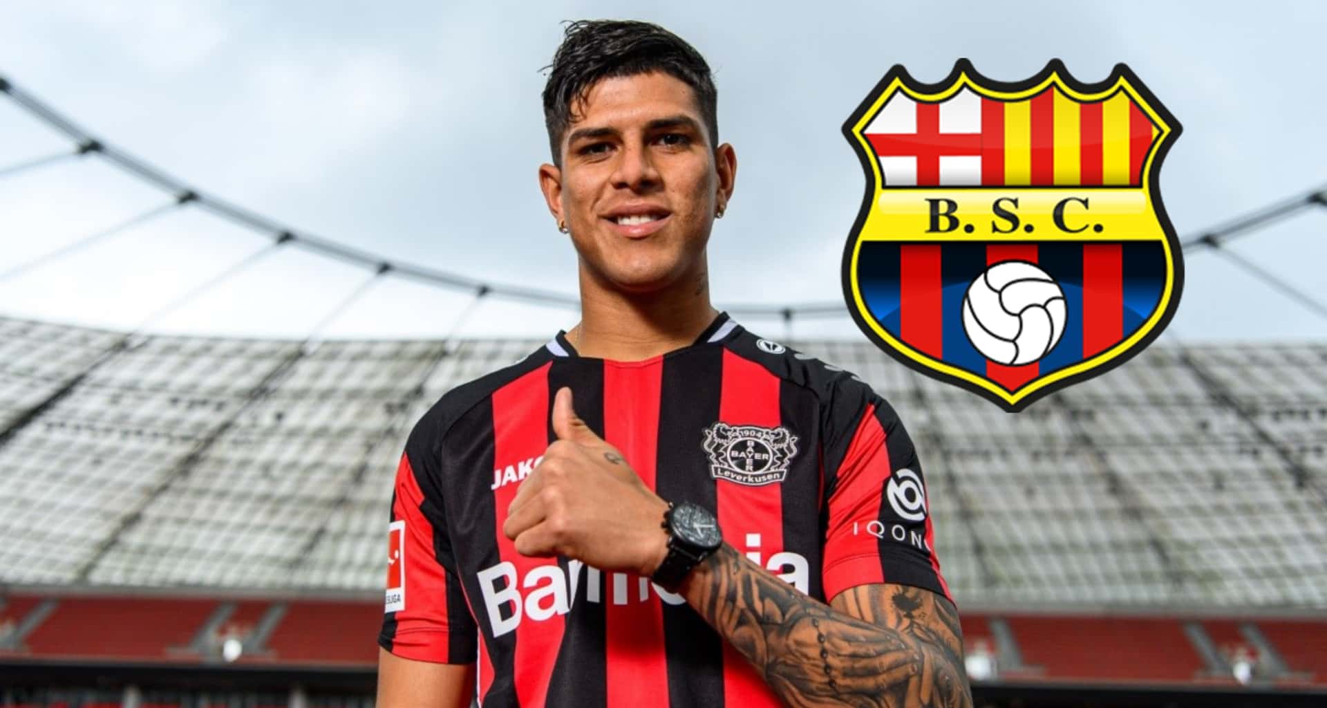 Entre sus filas Barcelona SC tiene un central que fue la pareja de Piero Hincapié en las inferiores