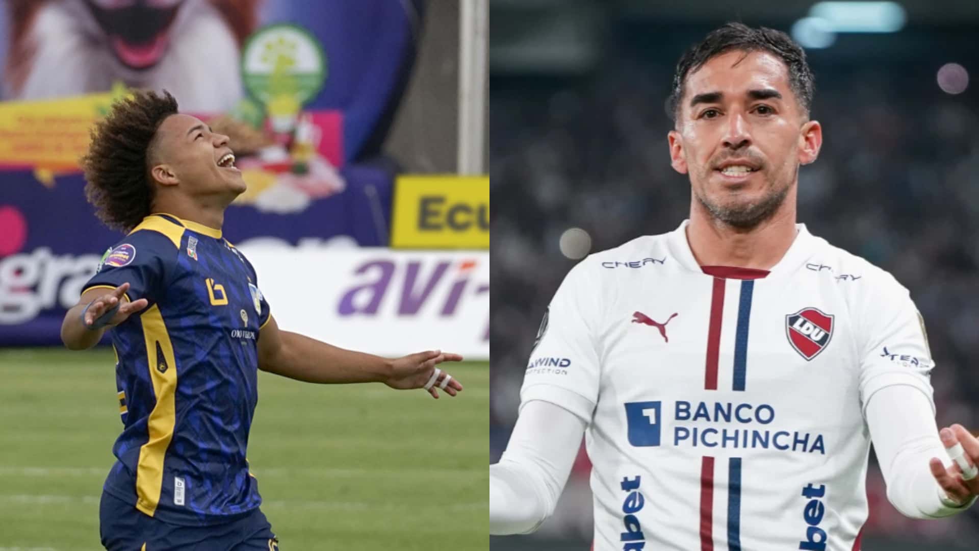 Erick Mendoza-Lisandro Alzugaray-Liga de Quito