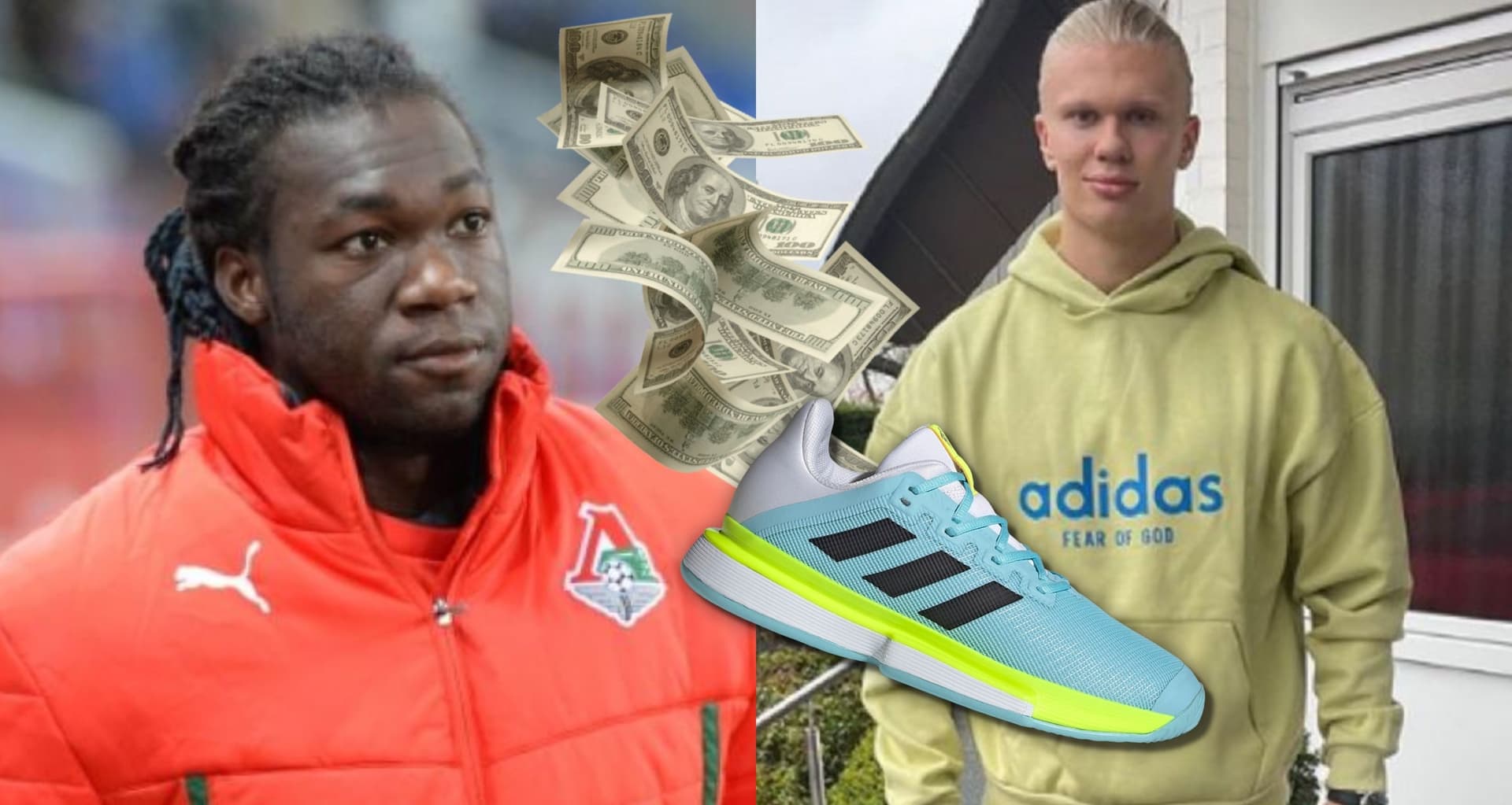 Erling Haaland ya cobró su primer salario con Manchester City y gastó 4 mil euros en zapatos. Mira lo que hizo Felipe Caicedo cuando le pagaron