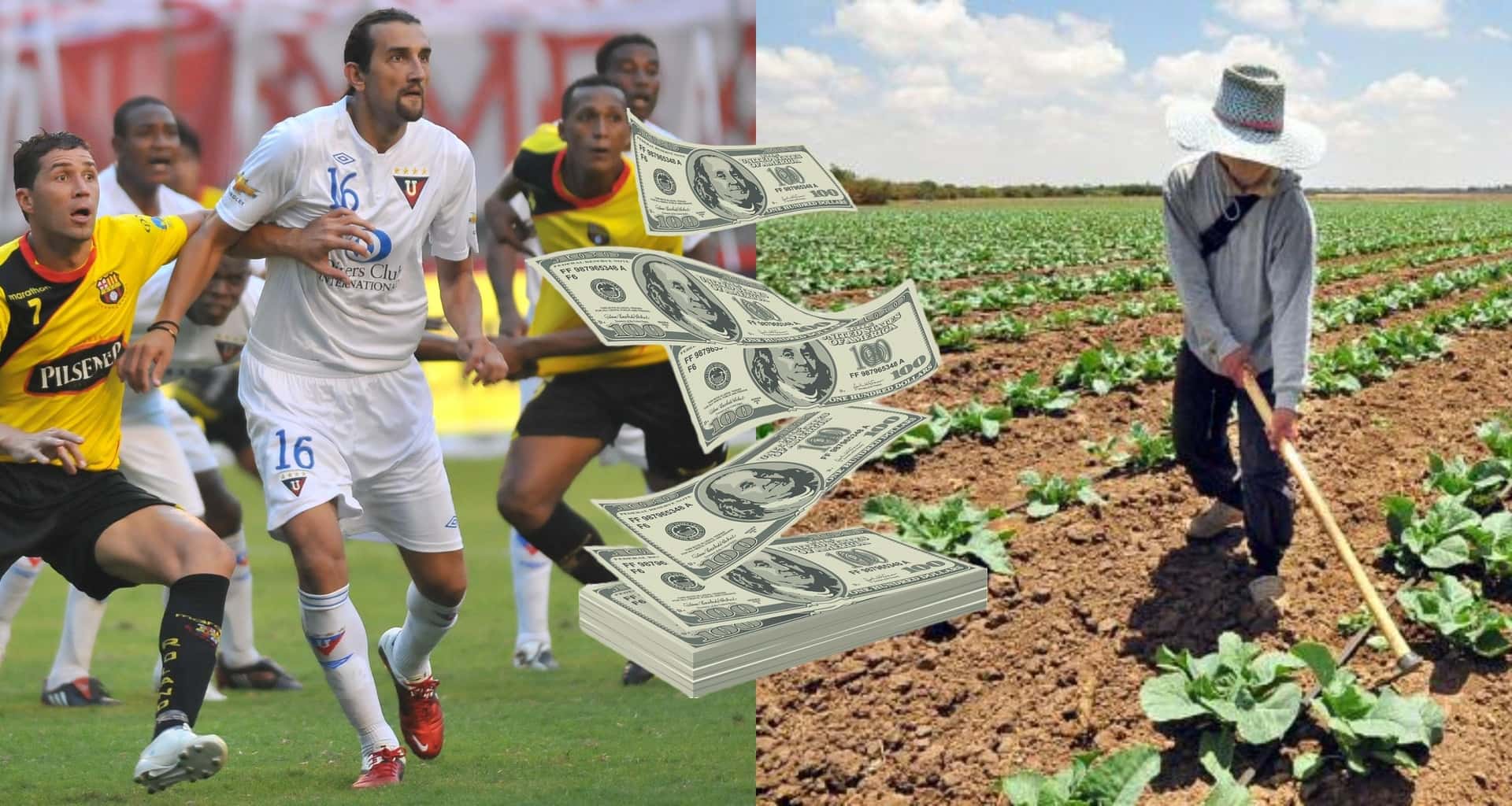 Es considerado el último gran 10 que tuvo Liga de Quito y ahora decidió irse al campo para dedicarse a la agricultura