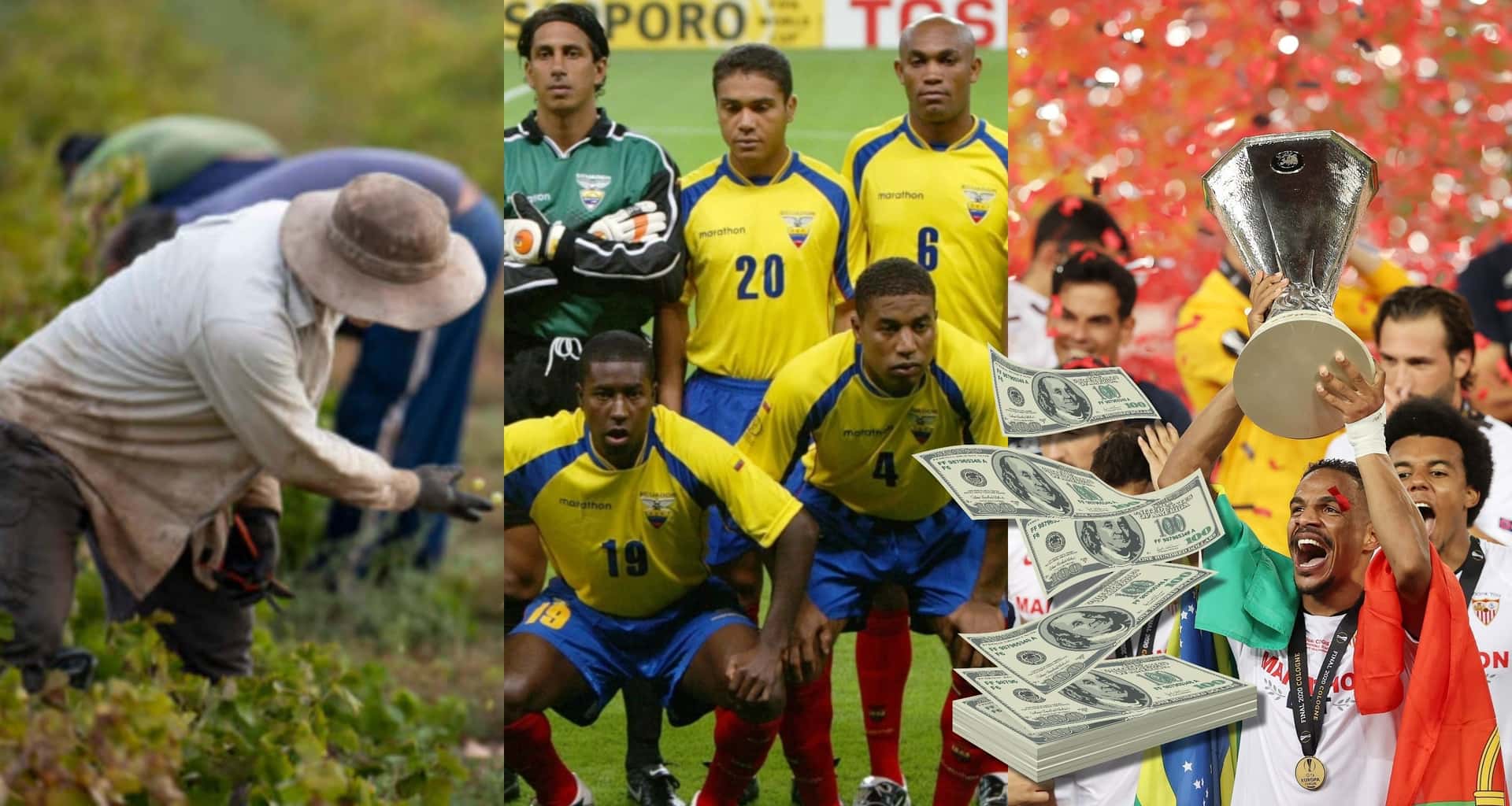 Es de los mejores jugadores en las historia de Ecuador y tras pasearse por Europa y jugar mundiales, hoy se dedica a la agricultura