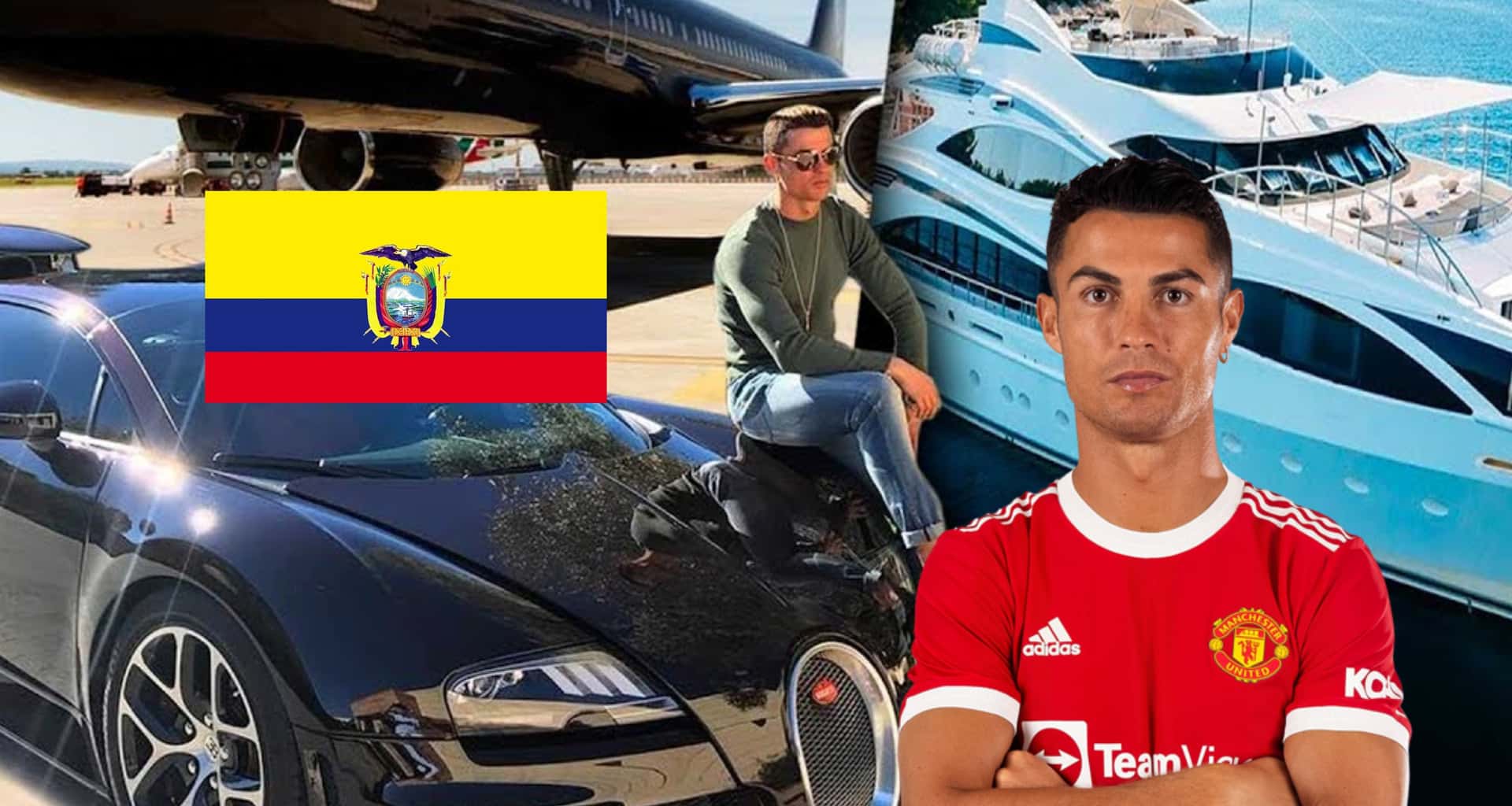 Es una de las jóvenes promesas del fútbol ecuatoriano y su familia es una de las más millonarias del país
