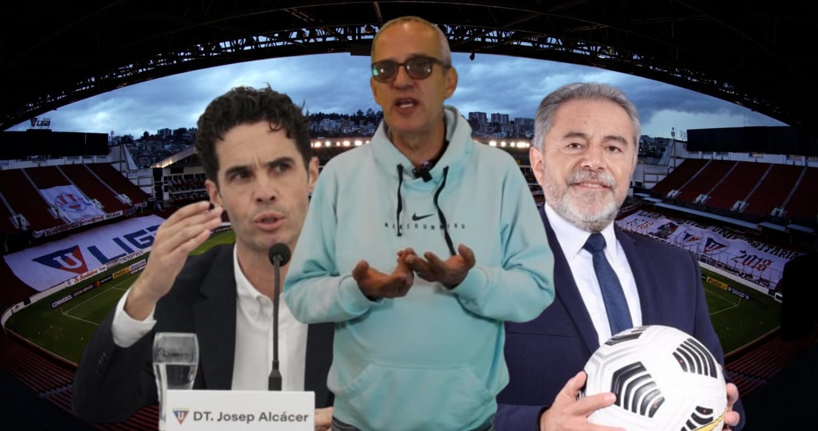 Esta semana Liga de Quito presentó oficialmente a su nuevo entrenador