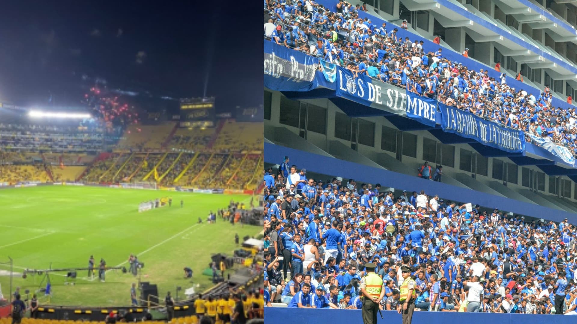 Estadio de Barcelona SC y Emelec