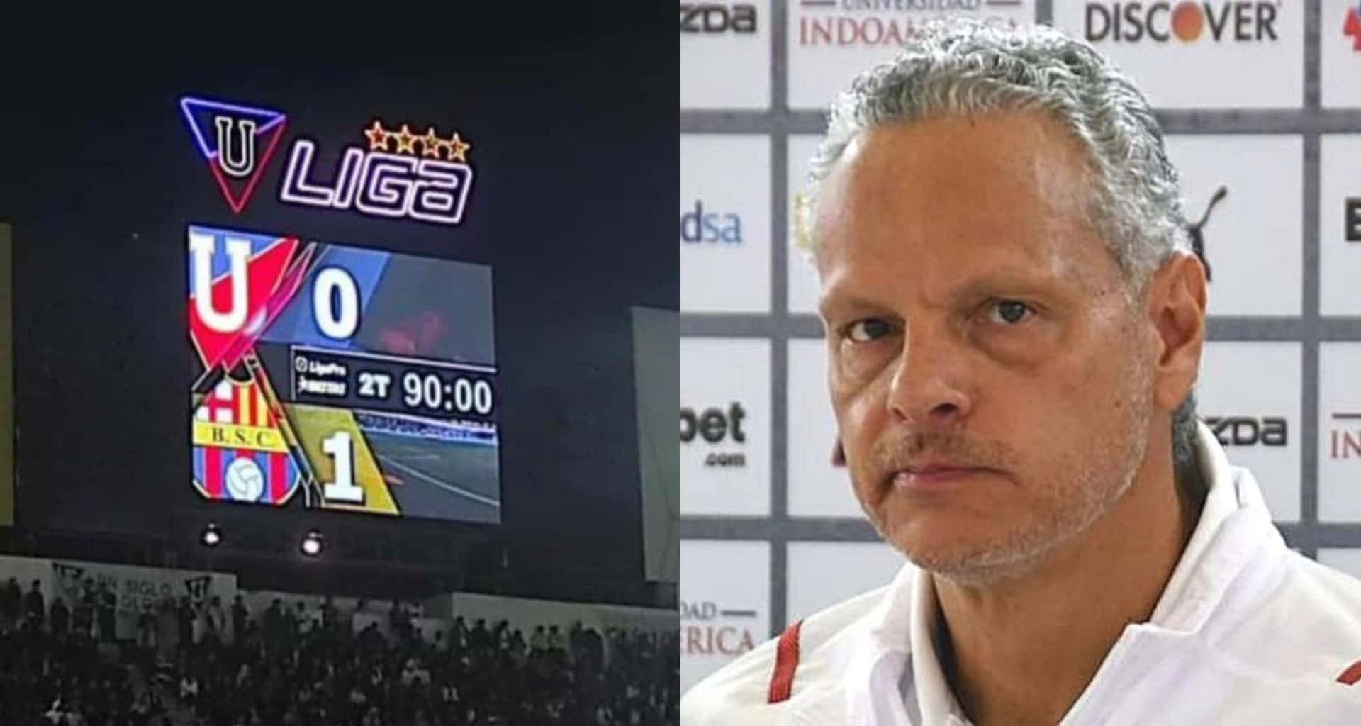 Esteban Paz habló luego de la derrota que sufrió Liga de Quito