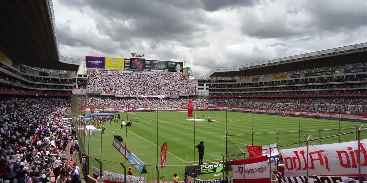 Esteban Paz habló de las mejoras del estadio de Liga de Quito