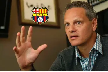 Esteban Paz pide sanción para Fabián Bustos tras acusarlos de haber "comprado" al árbitro en el partido entre Liga de Quito y Barcelona SC de marzo
