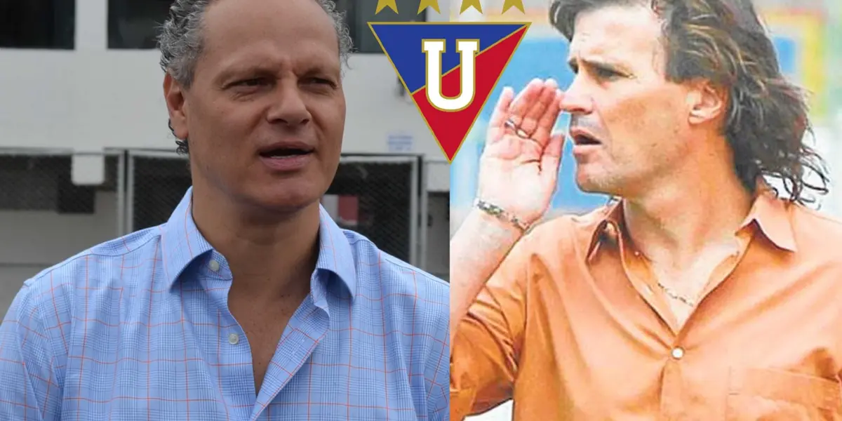 Esteban Paz se comunicó con Rubén Darío Insúa para que sea parte de Liga de Quito