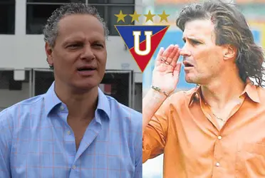 Esteban Paz se comunicó con Rubén Darío Insúa para que sea parte de Liga de Quito