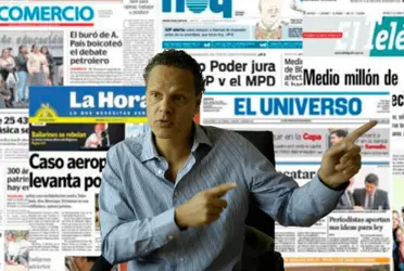 Esteban Paz y su crítica a la prensa de Guayaquil