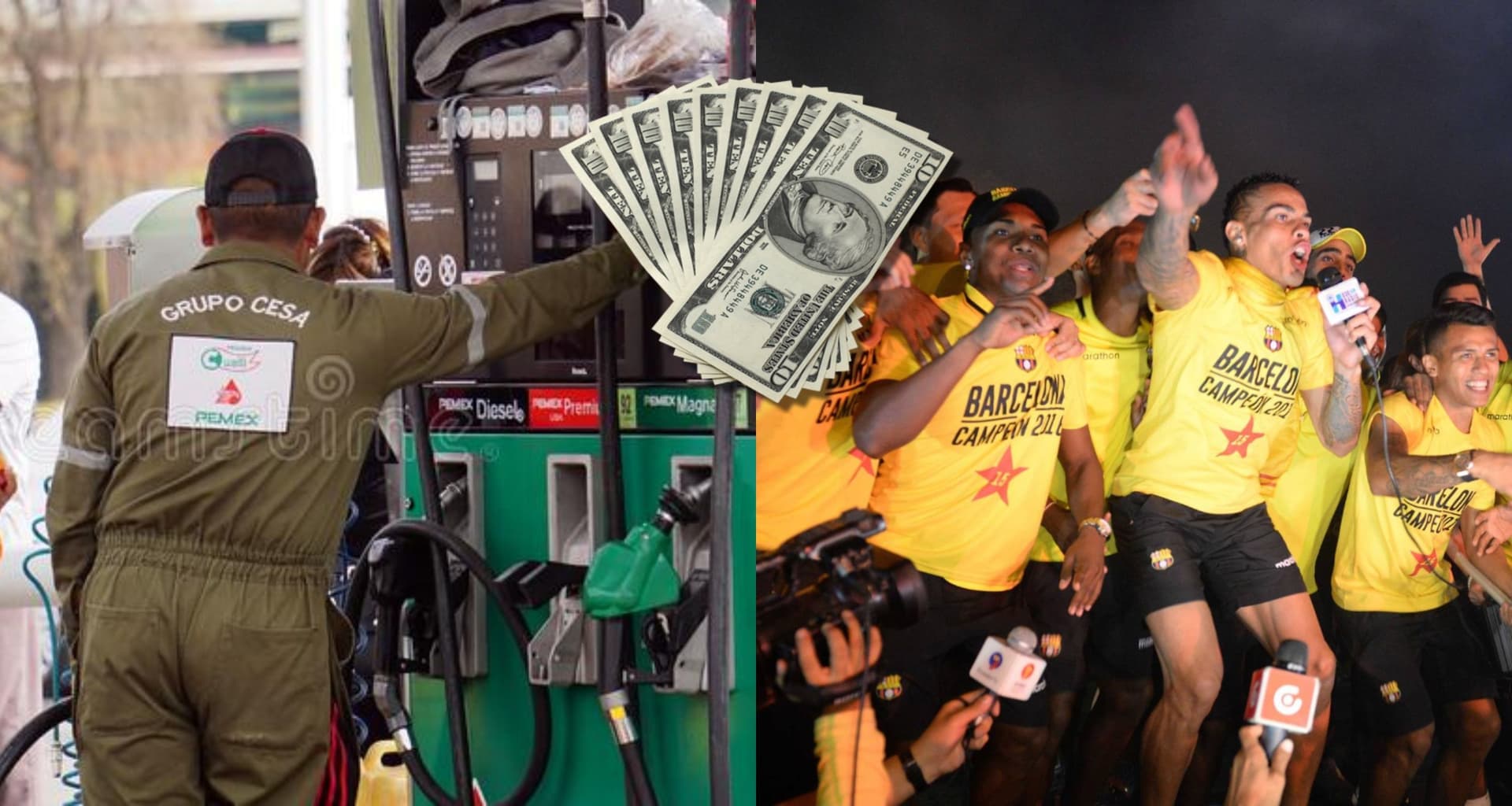 Estuvo en Barcelona SC y ahora gana una fortuna, pero en sus inicios tenía un trabajo como repartidor de gasolina