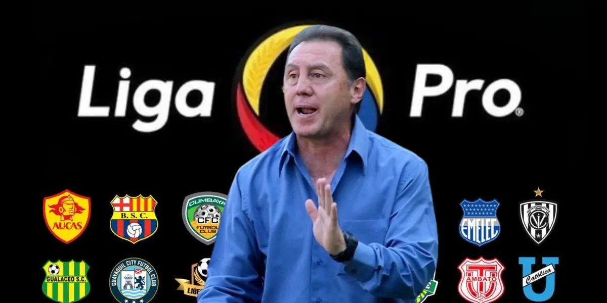 Ex leyenda del fútbol ecuatoriano se opone a que desaparezcan los descensos en la Liga Pro. 