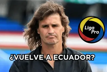 Ex técnico del Barcelona podría volver a dirigir en Ecuador. 