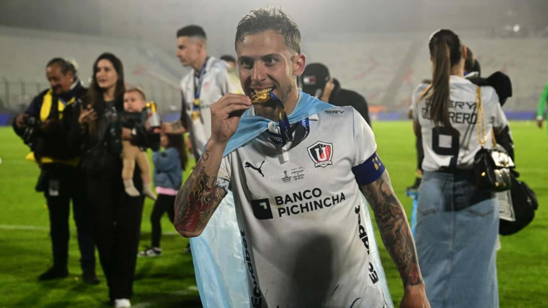 Ezequiel Pioci campeón Sudamericana / Foto tomada de: Primicias