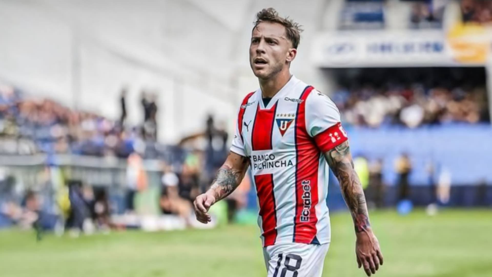 Ezequiel Piovi jugador de Liga de Quito