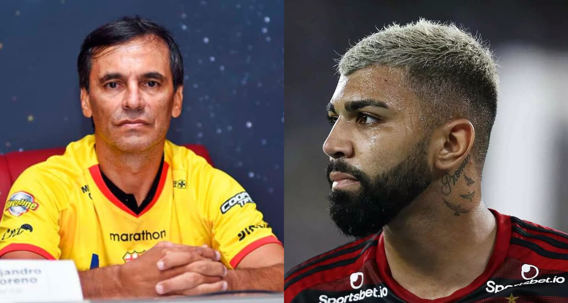Fabián Bustos dejó ir a un delantero que pudo aportarle en el ataque por su insistencia. Ahora apareció junto a Gabigol y Bruno Henrique