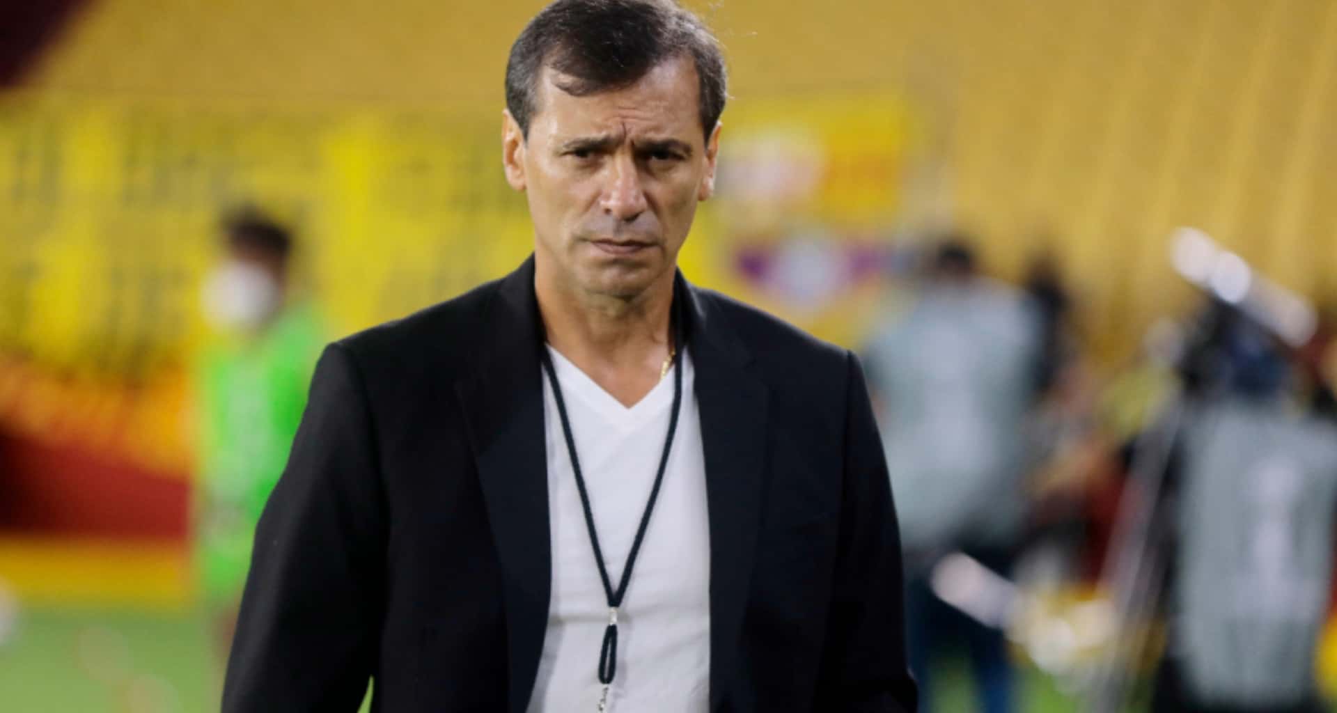 Fabián Bustos inició la pretemporada con Barcelona SC mirando de reojo lo que será la 1era fase de la Libertadores y las limitaciones económicas