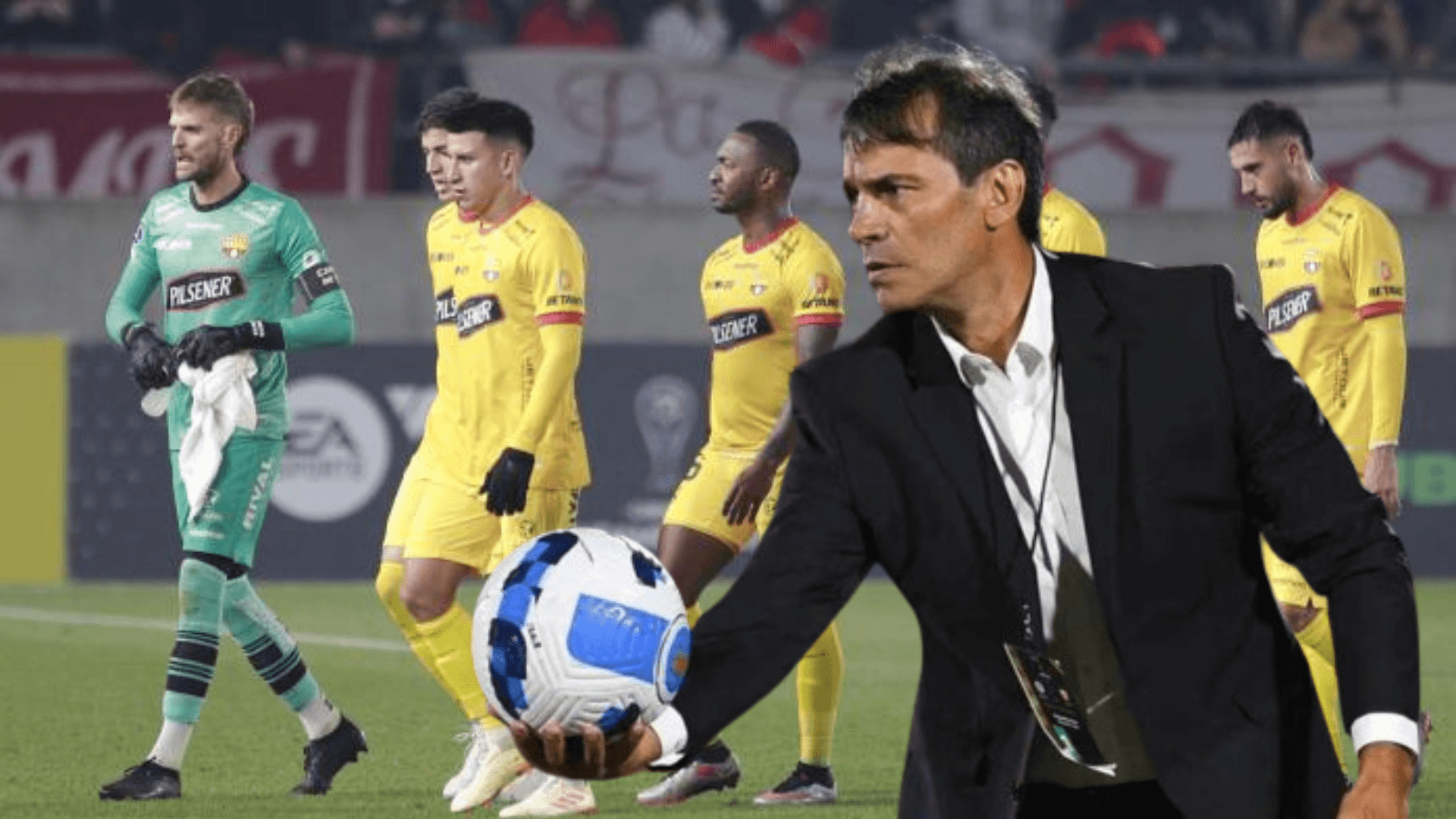 Fabián Bustos quería arrebatarle un indiscutible a Barcelona SC