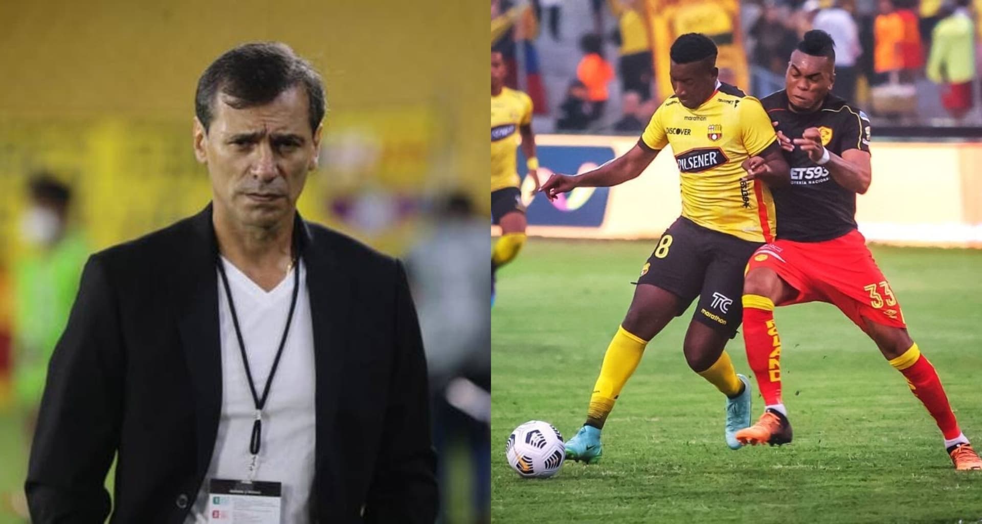 Fabián Bustos quería tener a todo su plantel a disposición, sin embargo ya hay un lesionado en Barcelona SC