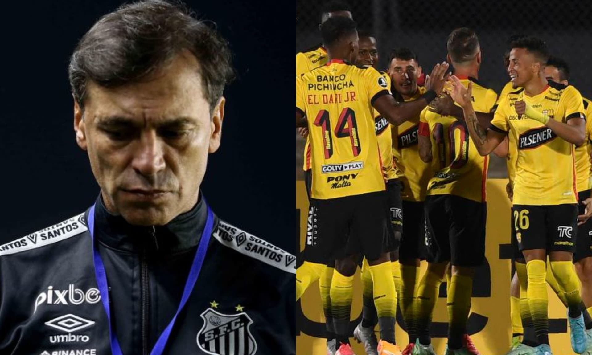 Fabián Bustos se fue del Santos de Brasil, y con él las súplicas de un jugador