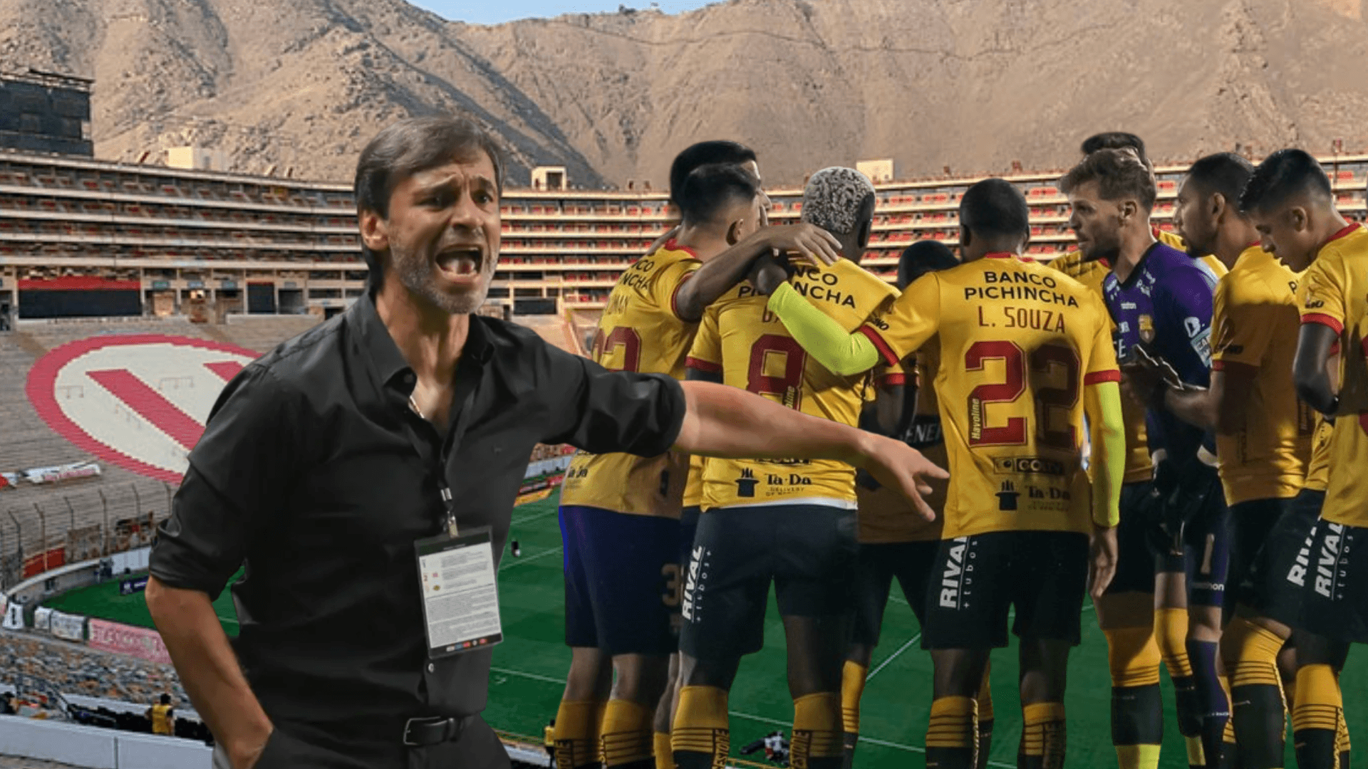 Fabián Bustos se lleva un jugador de Barcelona SC a Universitario