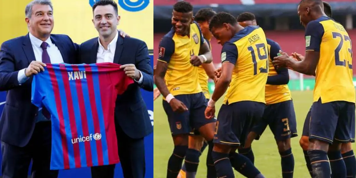 FC Barcelona está armando un nuevo plantel con la llegada de Xavi Hernández y con los contactos que tiene empieza a mirar las posibilidades. Hay un ecuatoriano que se recomendó, conoce quién es