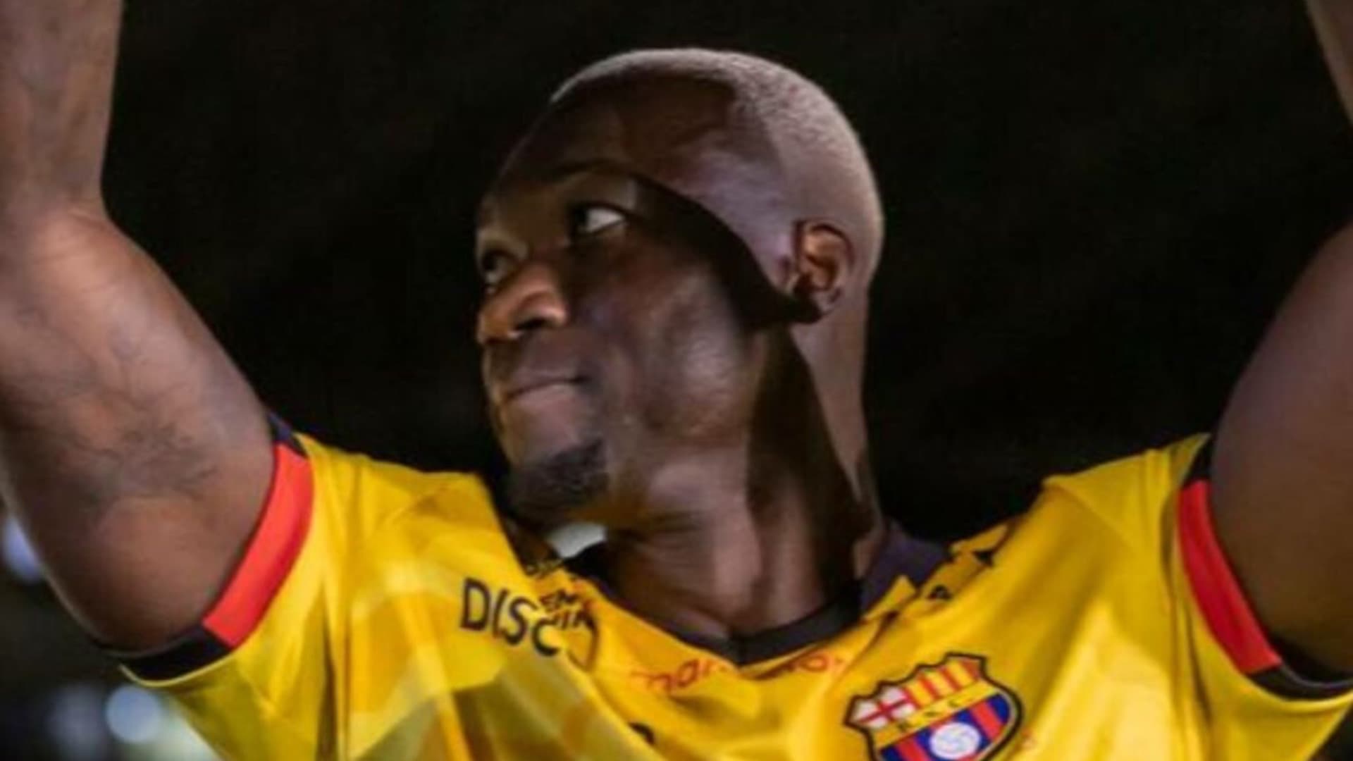 Felipe Caicedo en Barcelona SC / Foto tomada de: API