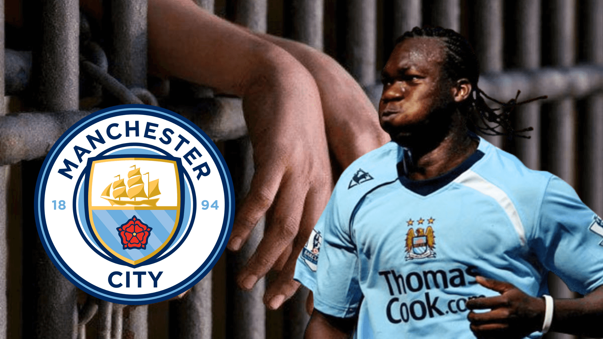 Felipe Caicedo en el Manchester City (Foto tomada de: El Telégrafo/Sky/Wikipedia)