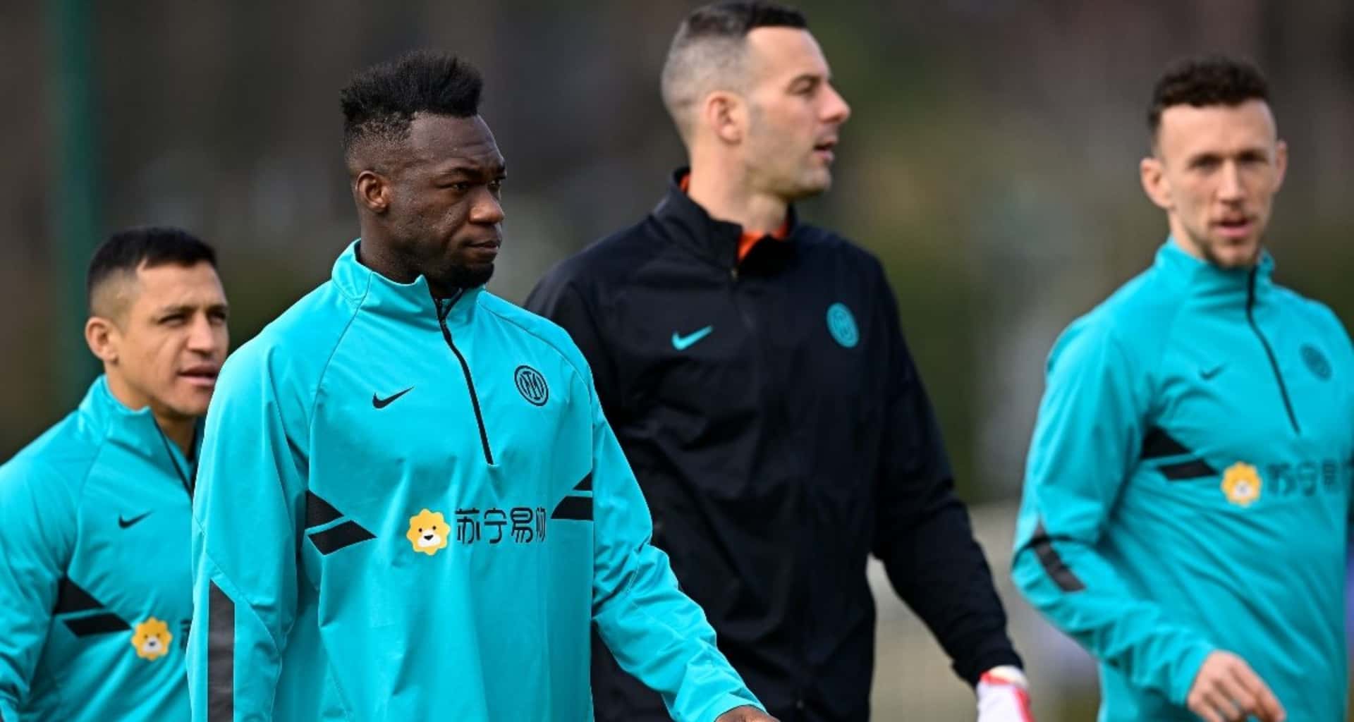 Felipe Caicedo estuvo en la derrota del Inter de Milán ante Liverpool pero no vio minutos