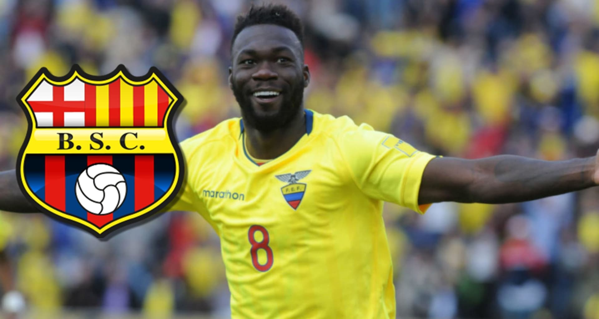 Felipe Caicedo finalmente respondió que haría si Barcelona SC le acerca una propuesta para que pueda ponerse su camiseta. Sorprendió el delantero