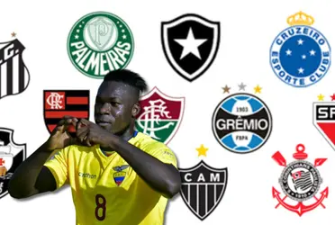 Felipe Caicedo tiene ofertas desde Brasil para seguir su carrera, además de Santos FC apareció un nuevo equipo interesado