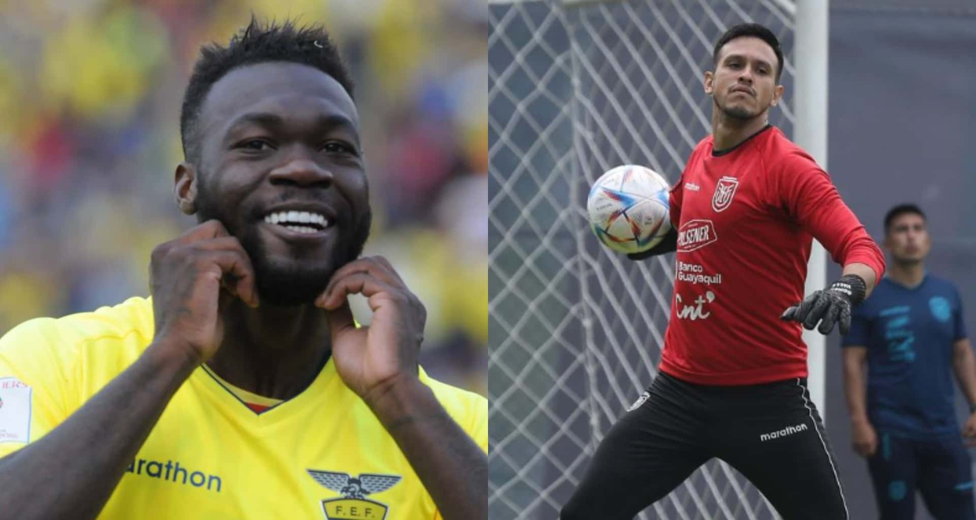 Felipe Caicedo ya no quiere saber nada de la Selección Ecuatoriana, mientras que así reaccionó Gonzalo Valle por ser llamado a un microciclo