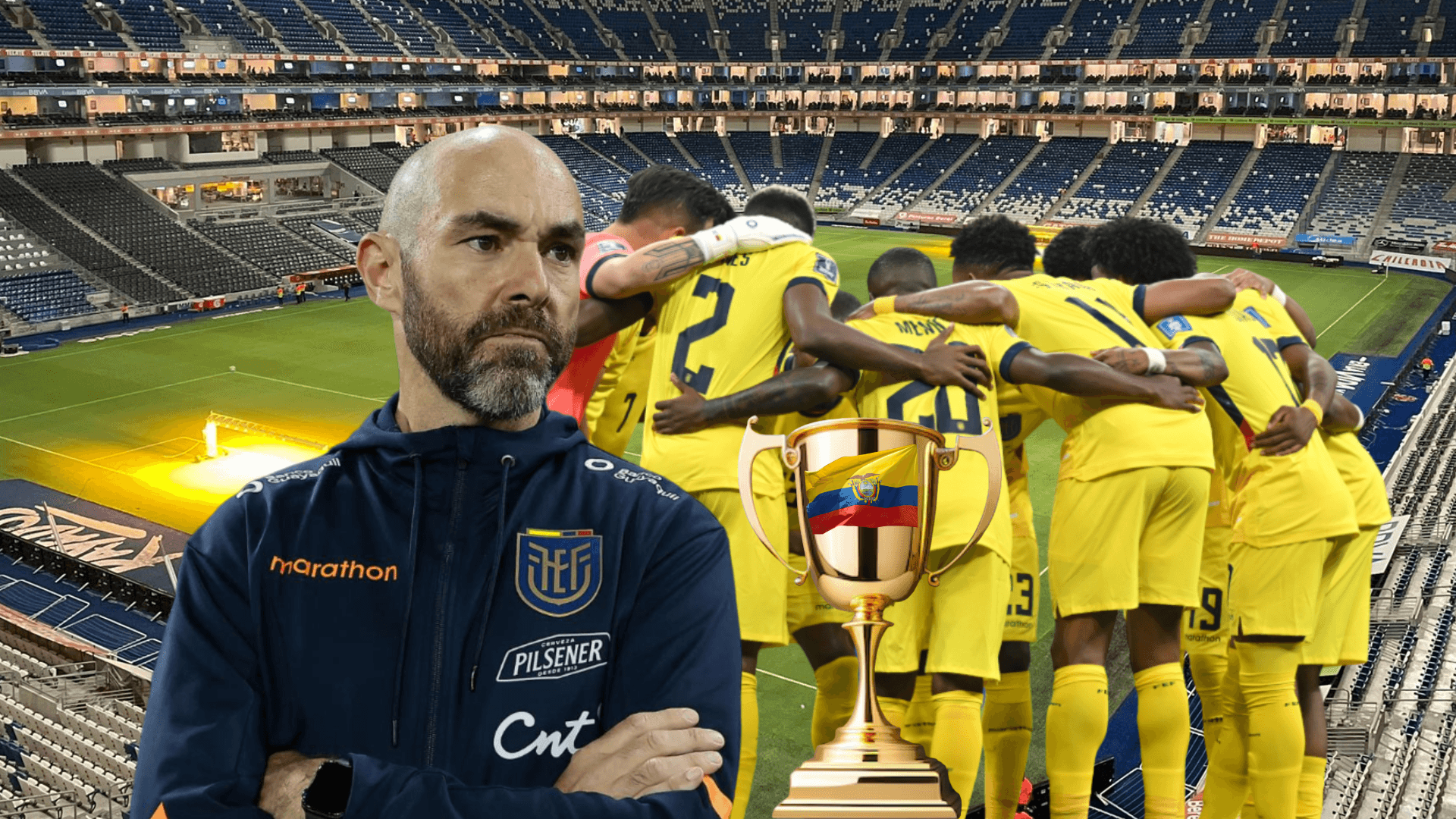 Félix Sánchez serio, Selección Ecuador. Foto tomada de: Primicias/La Tri