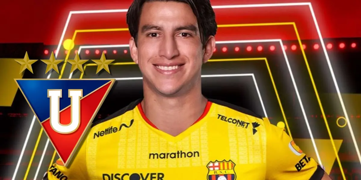 Fernando Gaibor ya asume un rol parecido al de Damián Díaz, por lo que en Barcelona SC puede tomar el puesto del Kitu