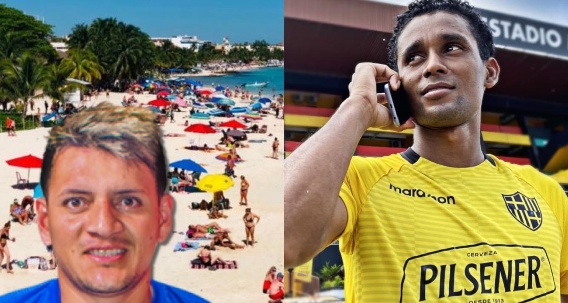 Fidel Martínez tiene una alta exigencia en Barcelona SC y mira lo que hace mientras que Garcés en vacaciones se iba a la playa